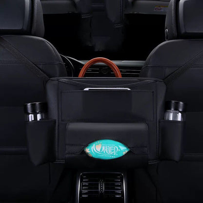 Car seat back multifunctional storage hanging bag