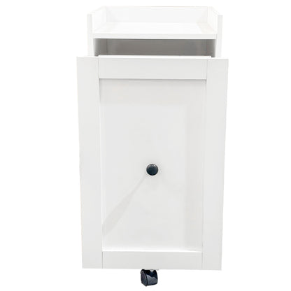 Organizer for Pantry - Sliding Snack Cabinet with Wheels