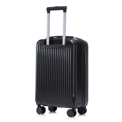 14' & 20' ABS Spinner Wheel Luggage Set with Cosmetic Case