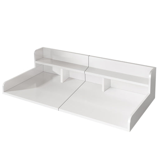 Double-Layer Washer & Dryer Storage Shelf