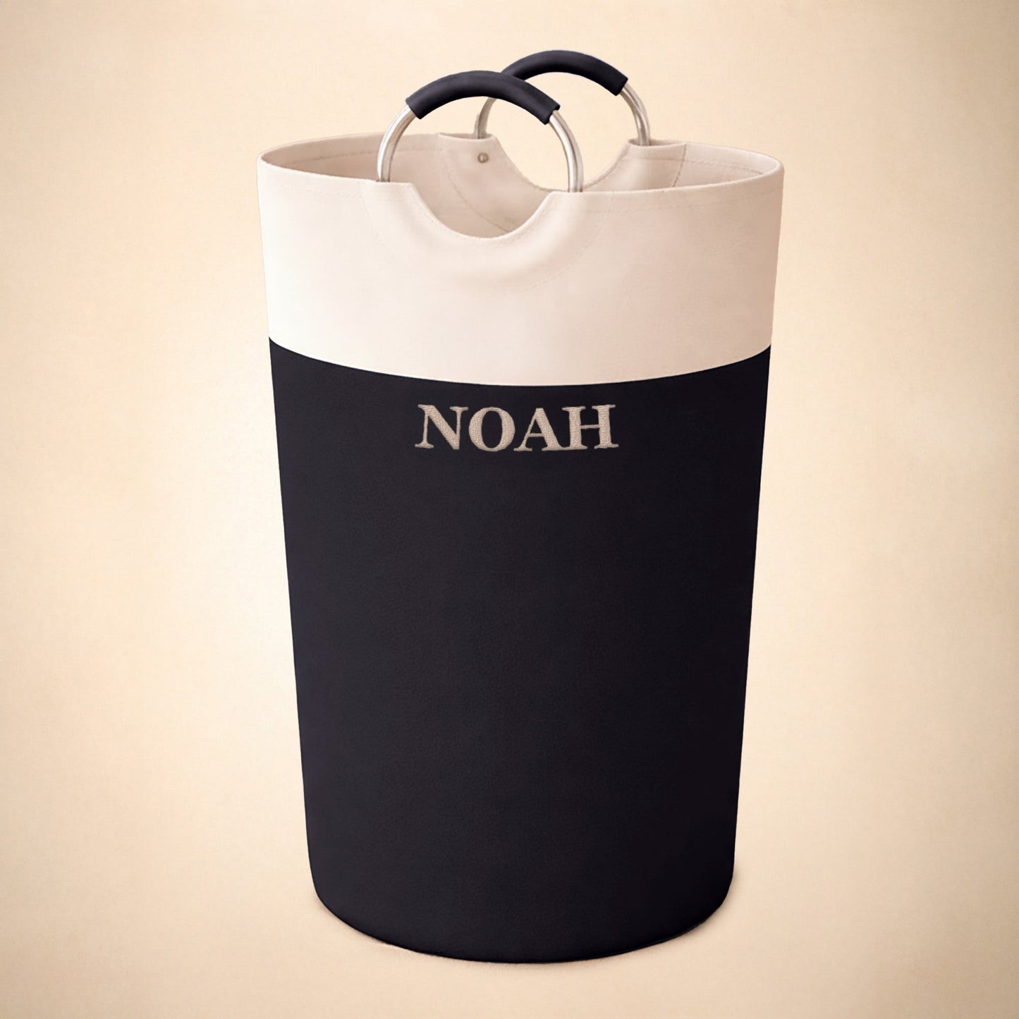 Personalized Laundry Basket – Custom Embroidery Name