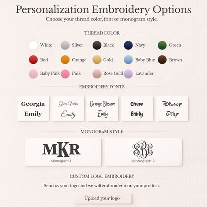 Personalized Laundry Basket – Custom Embroidery Name