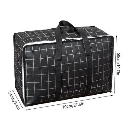 Foldable Clothes Storage Bag Visual Quilt Organize Cases Waterproof Large Capacity Clothing Pack Bag Pillow Down Coat Organize