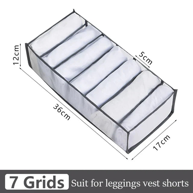 Jeans Organization Storage Box | Closet Drawer Organizer for Pants and Clothing