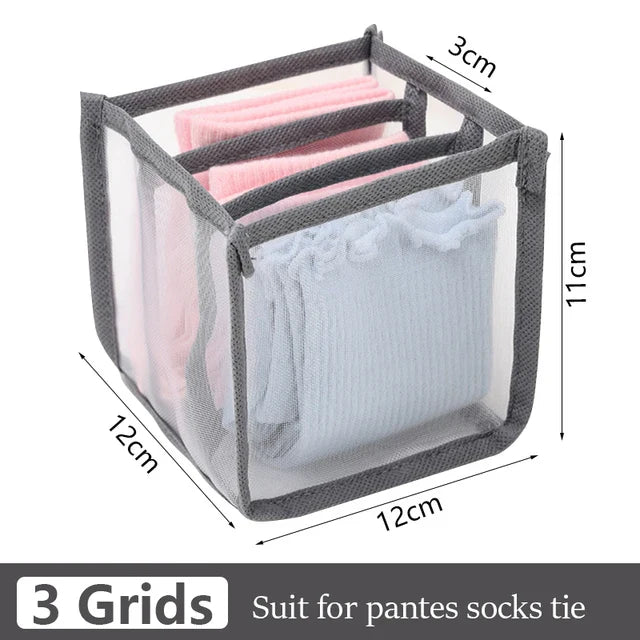 Jeans Organization Storage Box | Closet Drawer Organizer for Pants and Clothing