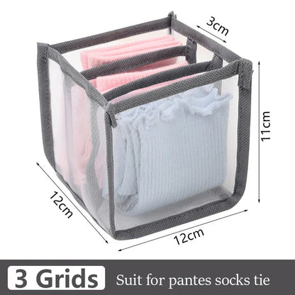 Jeans Organization Storage Box | Closet Drawer Organizer for Pants and Clothing