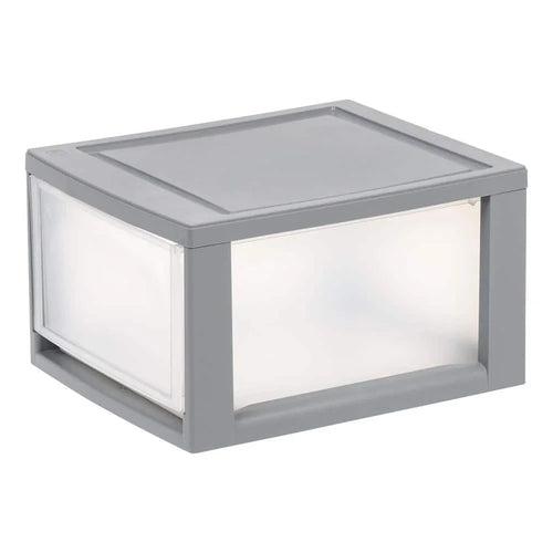 Gray Stackable Storage Unit closet organizer  cabinet organizer  storage drawers  organizer drawer  drawer divider