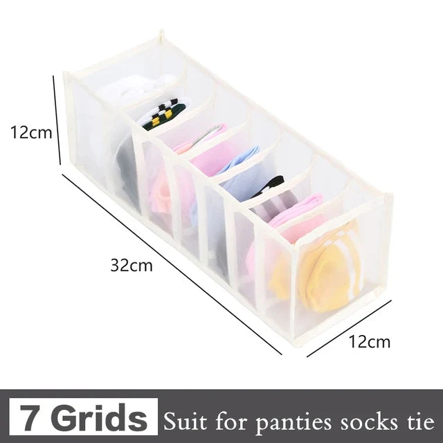 Jeans Organization Storage Box | Closet Drawer Organizer for Pants and Clothing