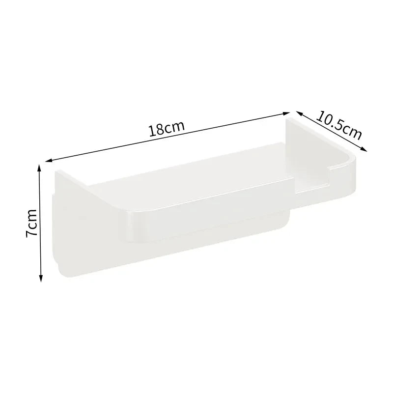 Plastic Toilet Paper Holder Storage Rack Bathroom Towel Placement of Seasoning bottles Bathroom Wall Roll of Paper Phone Storage