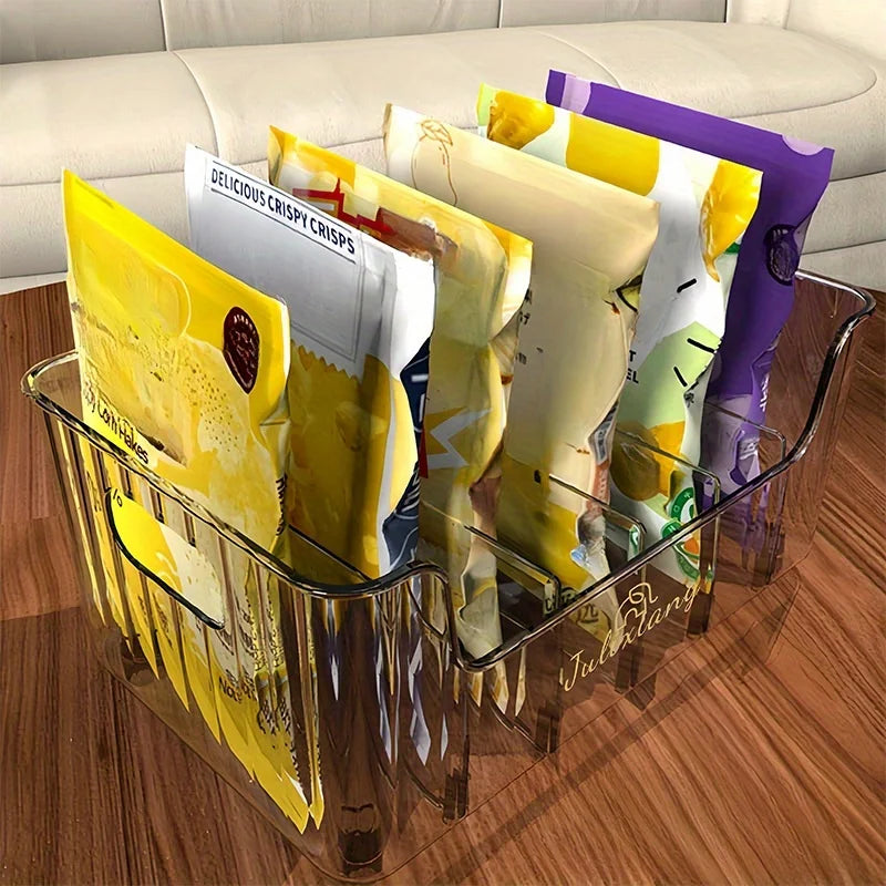 6 - Compartment Detachable Spice Rack. Large - capacity for fridge, cabinet & countertop seasoning storage. Practical organizer.