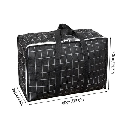 Foldable Clothes Storage Bag Visual Quilt Organize Cases Waterproof Large Capacity Clothing Pack Bag Pillow Down Coat Organize