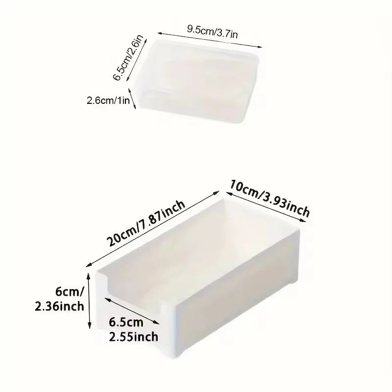 Cable Jewelry Accessories Organizer Storage Box Durable Plastic Daily Office Supplies Sundries Charging Cord Management Storage