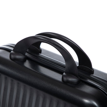 14' & 20' ABS Spinner Wheel Luggage Set with Cosmetic Case