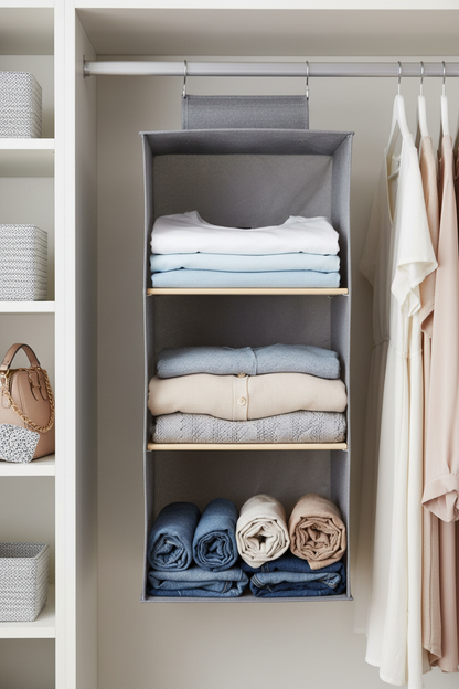 Affordable Hanging Closet Organizer