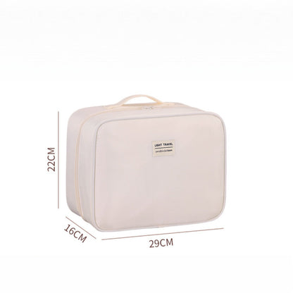 Double-layer partition shoe storage bag, outdoor travel travel supplies shoe bag, sports fitness waterproof shoe storage bag