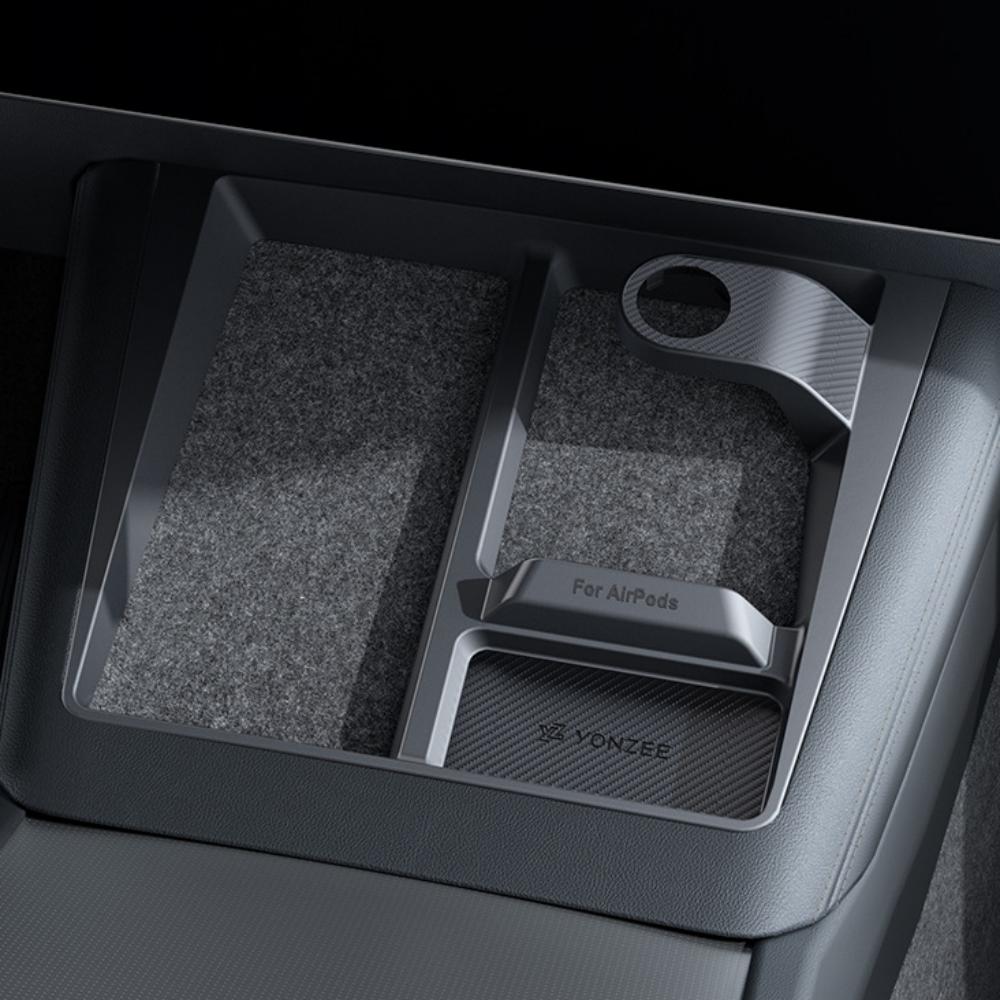 3-in-1 Wireless Charging Anti-Slip Organizer for Model 3 Highland / Model Y Juniper | TESERY