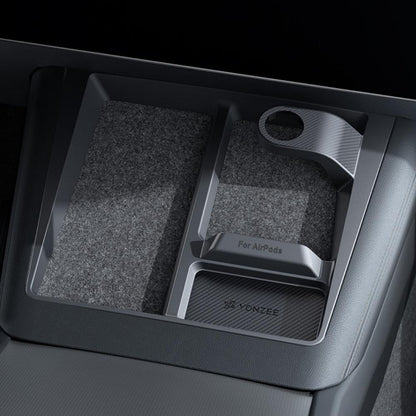 3-in-1 Wireless Charging Anti-Slip Organizer for Model 3 Highland / Model Y Juniper | TESERY