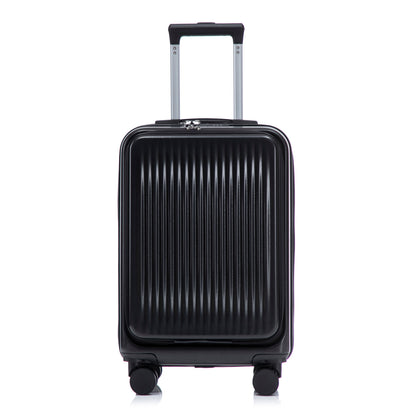14' & 20' ABS Spinner Wheel Luggage Set with Cosmetic Case