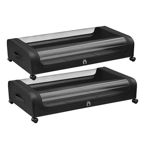 Under Bed Storage Containers with Lockable Wheels