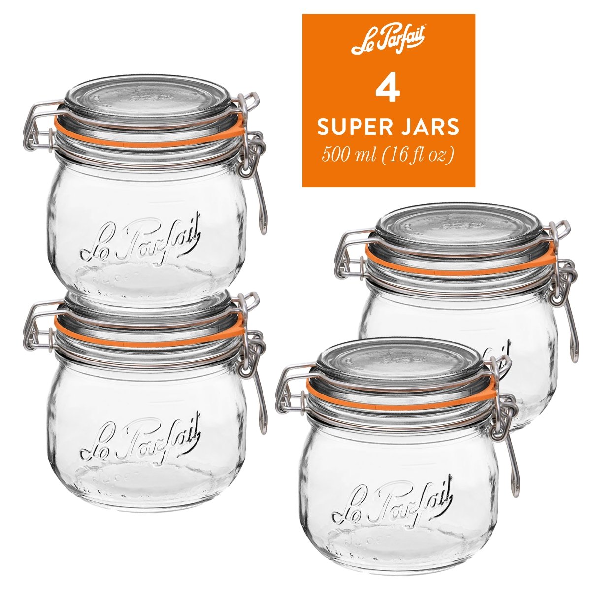 Super Jars for Everyday Preservation and Storage