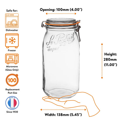 Super Jars for Everyday Preservation and Storage