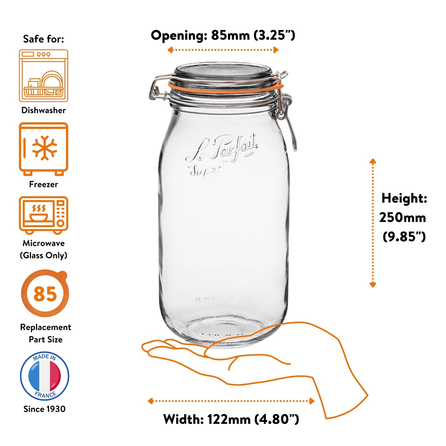 Super Jars for Everyday Preservation and Storage