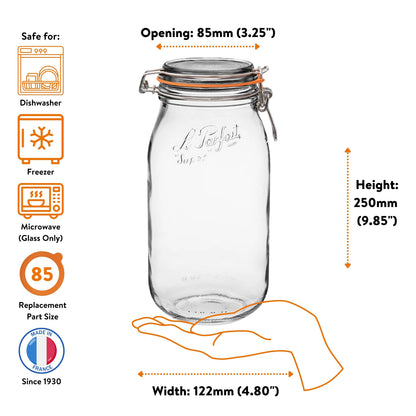 Super Jars for Everyday Preservation and Storage