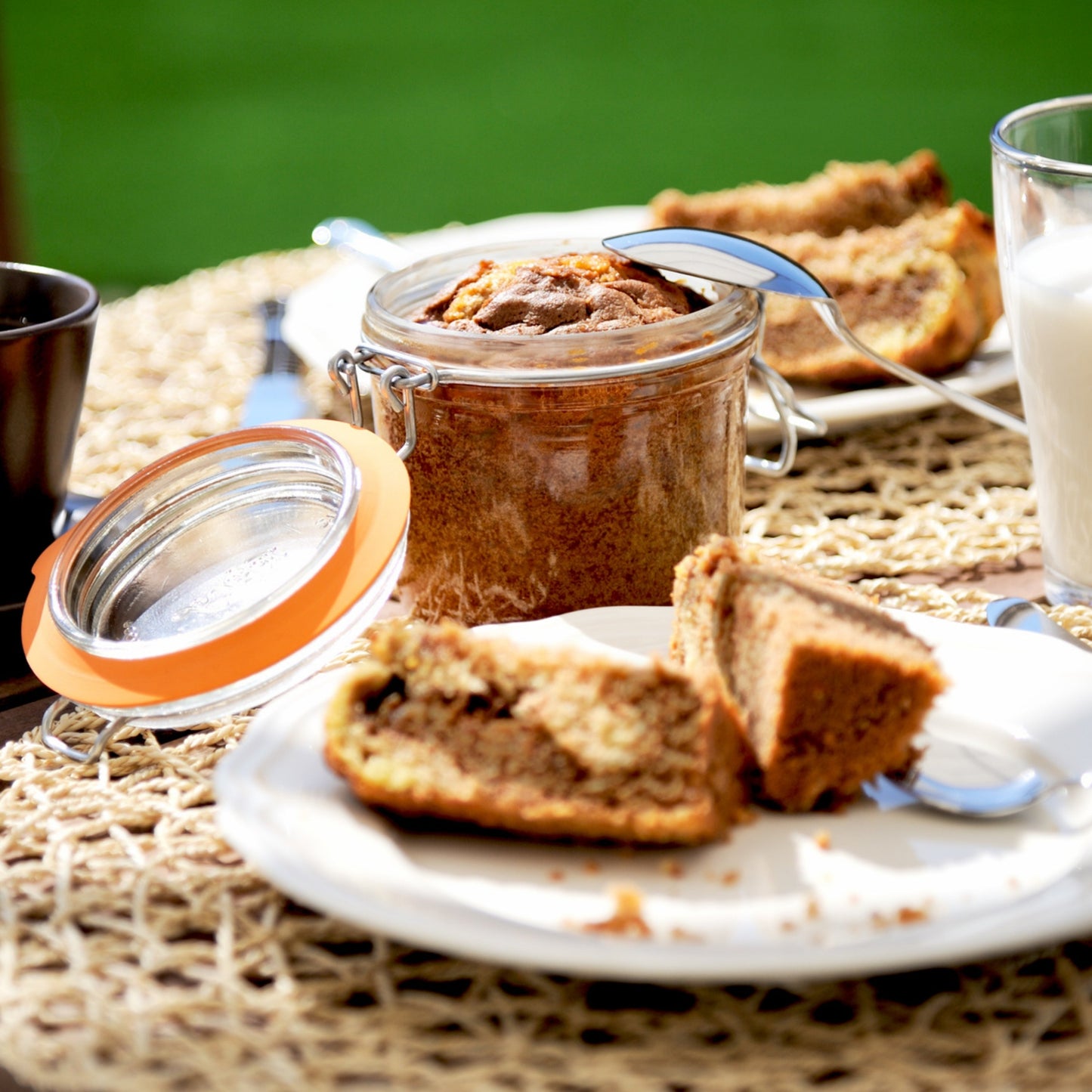 French Tapered Wire Bail Jars for Food Preservation