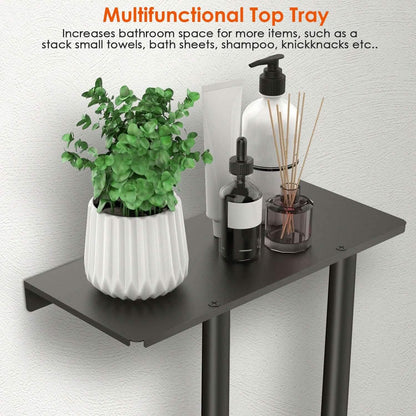 Wall Mounted Towel Rack for Rolled Towels